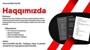 program teminati: DocumentPRO | By RQ — Microsoft Word sənədlərinin peşəkar hazırlanması — 2