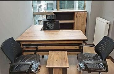 Ofis masaları: ✅Stokda: 8 ədəd var ✅Yenidir! qiymət real öz qiymətidir — 1