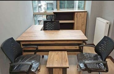 işlənmiş ofis stolu: Yeni, Müdir üçün, Dördbucaq masa — 1