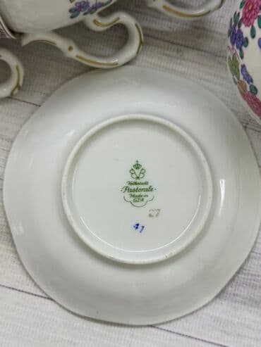 xurusdal qablar: Nahar dəsti, rəng - Ağ, Farfor — 5