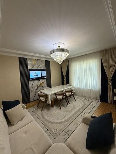 kreditle torpaq: 4 otaqlı, 150 kv. m, Kredit yoxdur, Yeni təmirli — 4