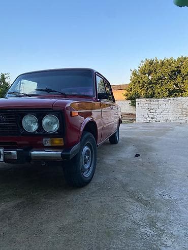 chevrolet arxa stop: VAZ 2106 sedan – qırmızı/maroon rəngdə klassik model - Kuzov: 4 — 7