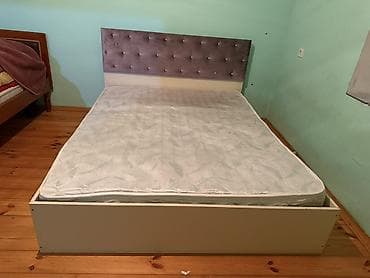 ev qapilari: İkinəfərlik çarpayı, Bazasız, Matras ilə, Siyirməsiz — 4