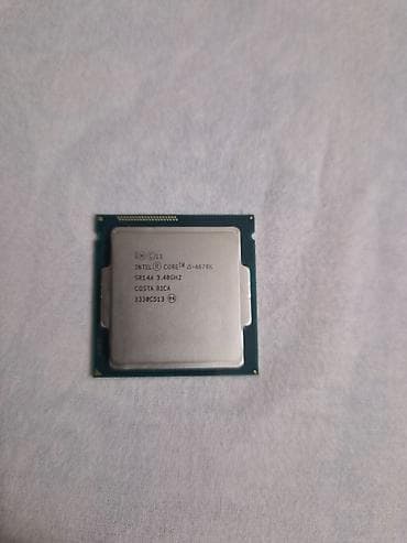 ssd har disk: Prosessor Intel Core i5 İ5-4670K, 3-4 GHz, 4 nüvə, İşlənmiş — 1