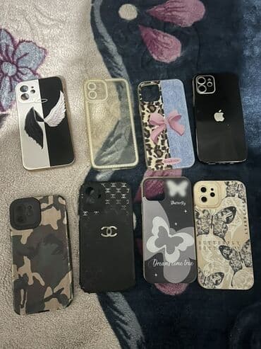 ayfon ikinci əl: Müxtəlif dizaynlı və üslubda olan mobil telefon qabları dəsti. Dəstə — 1
