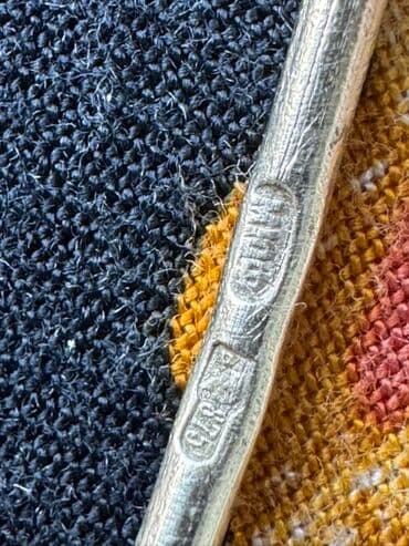 gümüş stəkan: Gümüş mini qaşıq 875 prob – kolleksiya və ya təqdimat üçün dekorativ — 6