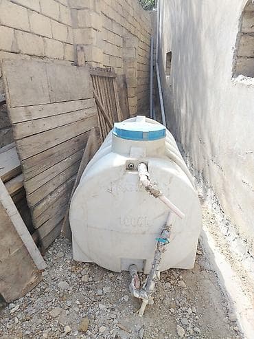 ev kaktusu: Yağmur markalı 1000 litrlik su çəni - Həcmi: 1000 L (korpus üzərində — 6