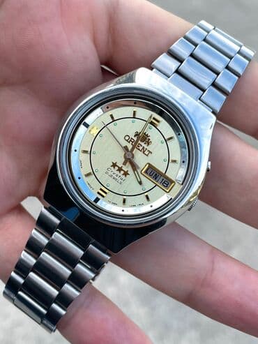 irshad telecom qol saatlari: İşlənmiş, Qol saatı, Orient, rəng - Qızılı — 1