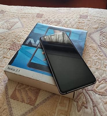 rtx 4060 islenmis: Nokia 3.1, rəng - Qara, İki sim kartlı — 1