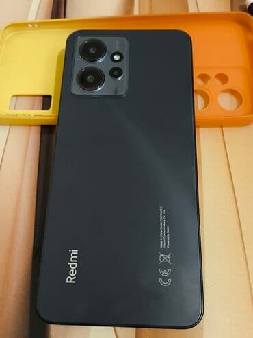 Redmi Note 12, 128 GB, rəng - Qara, İki sim kartlı