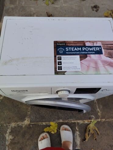 optimal kredit telefonlar: Paltaryuyan maşın Hotpoint Ariston, 7 kq, İşlənmiş, Avtomat, Qurutmasız — 5