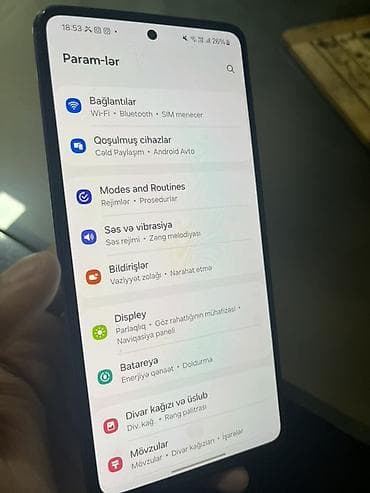 htc yeni model: Samsung Galaxy A52, 128 GB, rəng - Bənövşəyi, Sensor — 5