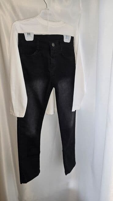 Lincoln: Uşaq geyim dəsti – 3 parçalı - Qara rəngdə, fermuarlı, qısa yaxalı — 4