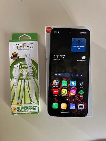 apple ipad mini 6: Redmi 12, 128 GB, rəng - Qara, Sensor, Face ID — 2