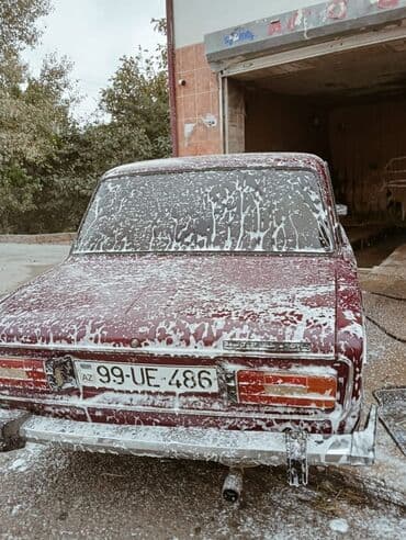 prado təkərləri: VAZ 2106, sedan, qırmızı-bordo rəng. Klassik “altılı” dizaynı, xrom — 1