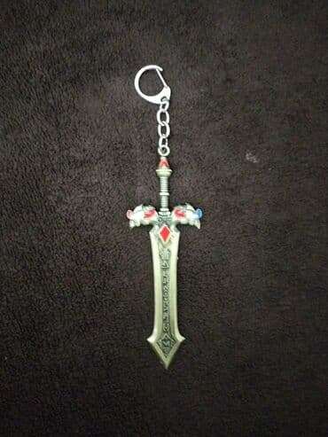 açarliq: Məhsul: Qılınc formalı açarlıq Təsvir: - Metal materialdan — 1