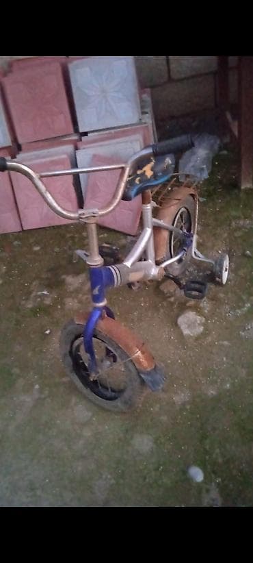 Uşaq velosipedi - Təxminən 12 düym təkərlər - Balans üçün çıxarıla