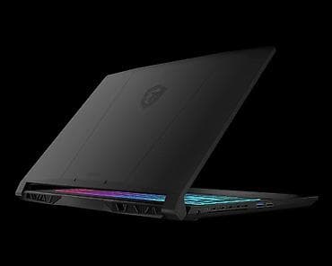 en ucuz notebook kampanyaları: MSI oyun noutbuku – zərif mat qara korpus, əyilməz xətlər və loqo ilə — 1