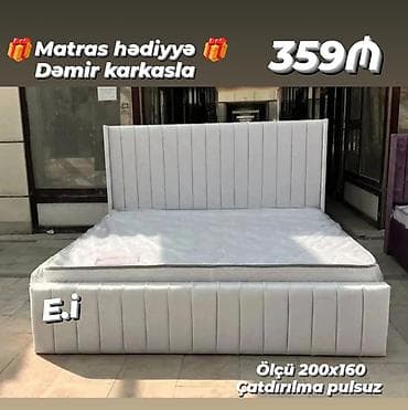 lol mebel: Yeni, İkinəfərlik çarpayı — 1