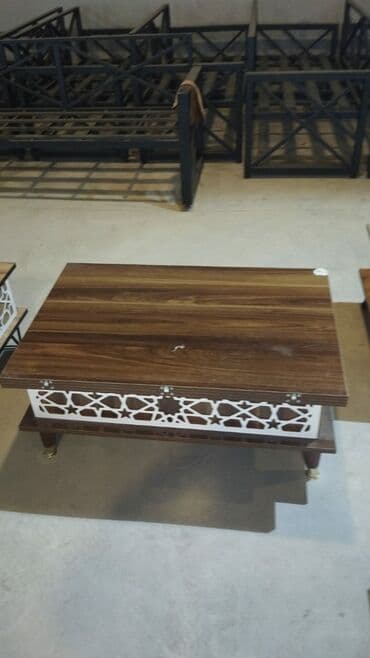 столешница для стола на заказ: Журнальный стол, Новый, Трансформер, Ламинат, Прямоугольный стол — 9