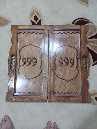 nerd satilir: Taxta nərd taxtası – əl işidir - Material: təbii ağac, lakla — 2