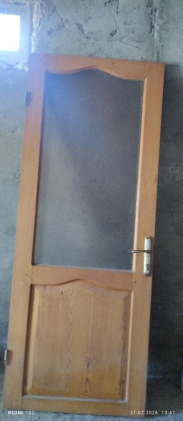 Mətbəx üçün İşlənmiş Otaq qapısı 80x200 sm Zamok ilə, Zəmanətsiz, Ünvandan götürmə