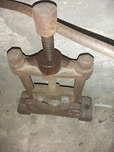 Тиски: Metal boru və profillər üçün mexaniki vays (boru sıxacı) - Döküm — 4