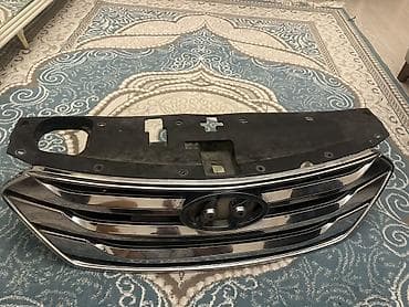 radiator işlənmiş: Hyundai Santafe üçün radiator barmaqlığı (ön panjur) Üstdən çıxma — 6