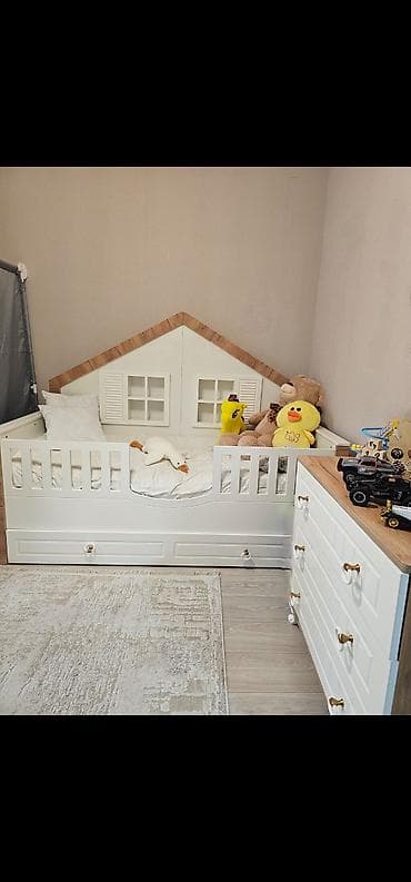 uşaq mebel: Oğlan və qız üçün, Yeni, Təknəfərlik çarpayı — 3