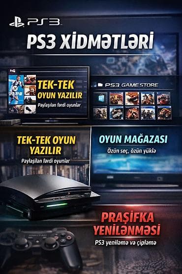 🔥 PS3 SAHİBLƏRİ ÜÇÜN SƏRFƏLİ VƏ AĞILLI HƏLL 🔥 PlayStation 3-lərə oyun — 3