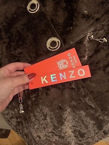 Пиджаки: Qadın şıq pencək – KENZO Paris - Rəng: qara - Model: düz kəsim, qısa — 9