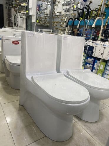duş dəsti: Unitazlar 90 manatdan başdıyan qiymətlərlə ✅ unitazların materialı — 9