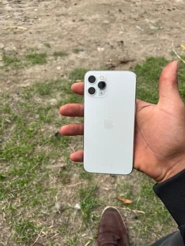 irsad telecom telefonlar: IPhone 11 Pro, 64 GB, Ağ, Face ID — 3