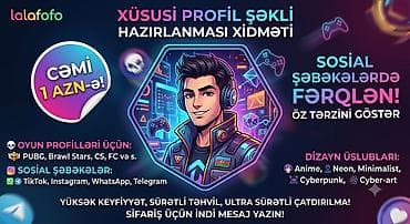 yuka: Xüsusi profil şəkli hazırlanması xidməti Sosial şəbəkələrdə və oyun — 1