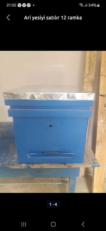 arı yeşiyinin qiyməti: Ari yuvasi 45 Azn 12 ramka keyfiyetli hec yerde bu qiymete Ari yuvasi — 4