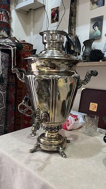 qara dikt: Turkan🌻kod 4020 Samavar armudu 1930-40 cı ilə aid əntiq samovar — 1
