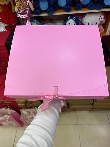 sacaqlı pendir: Hədiyyə qutusu, rəng - Çəhrayı — 6