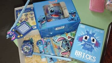 фотоаппараты 3d: Stitch temalı hədiyyə qutusu seti Məzmun: - Stitch fincanı (qutulu) - — 3