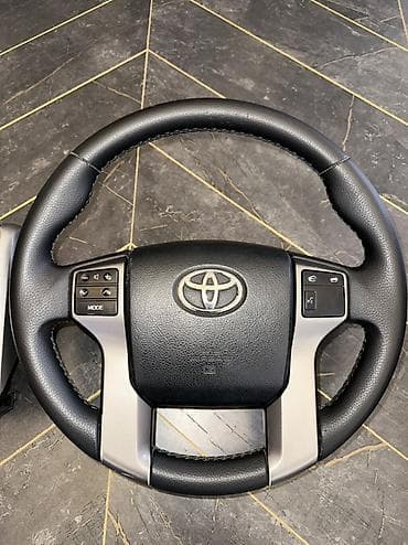 a8 2018 ekran: Toyota Prado Land Cruiser 2013 üçün orijinal sükan və monitor — 2