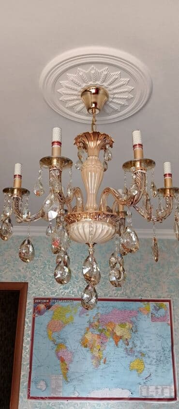 cılcıraq: Çılçıraq, 6 lampa, Şüşə — 1