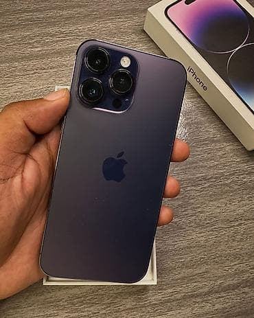 Техника и электроника: IPhone 14 Pro, 256 ГБ, Deep Purple, Гарантия, Кредит, Беспроводная зарядка — 2