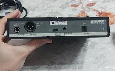 monster notebook qiyməti: Shure simsiz mikrofon sistemi - Marka: Shure - Dəst: əl tipli simsiz — 2