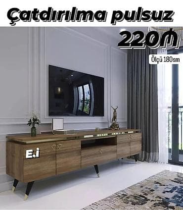 Düz TV altlığı, Polkalı, Taxtalı