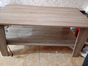 Dördbucaq masa, Açılmayan, Təkərsiz, Teksturalı laminat, Zəmanətsiz