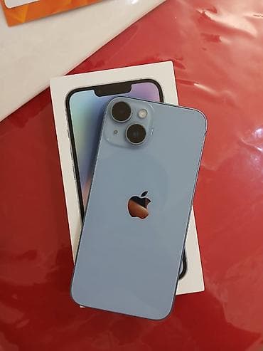 IPhone 14, 128 GB, Blue Titanium, Sənədlərlə