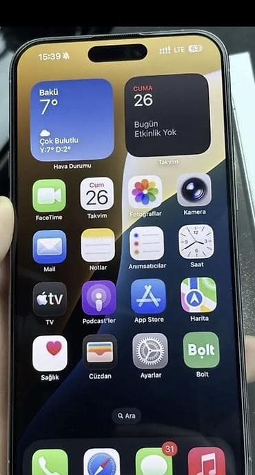 huawei nova 10 pro: IPhone 14 Pro Max, 256 GB, Gümüşü, Face ID — 2