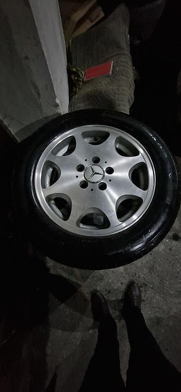 diskler teker: İşlənmiş Disk təkər Mercedes-Benz 215 / 60 / R 16, 5 Boltlu — 4