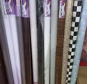 qapi ucun vinil: Vinil Divar Kağızları Arxası Özü Yapışqandır. Rulon da 10 metr olur — 4