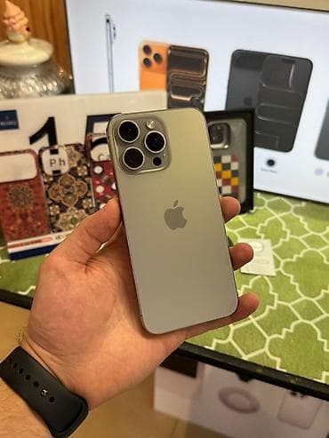 macbook pro: IPhone 15 Pro, Natural Titanium — 2