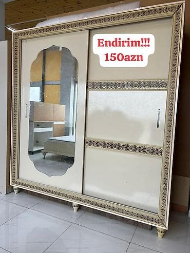 Divanlar: İşlənmiş, Kupe, 4 qapılı Düz dolab — 1